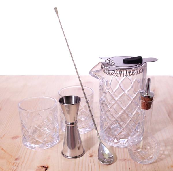 BarConic® Diamond Bar Kit w/22oz Mixing Glass Set - Image 7