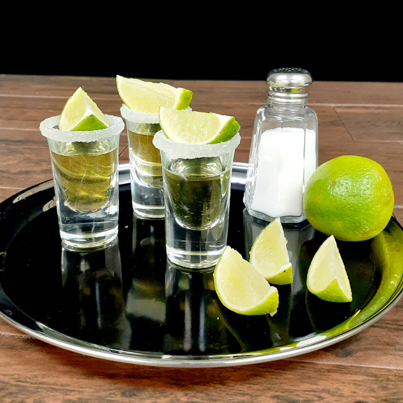 BarConic® Flared Top Shot Glass w/ Thick Base - 25 ml - CASE OF 72 - Image 2