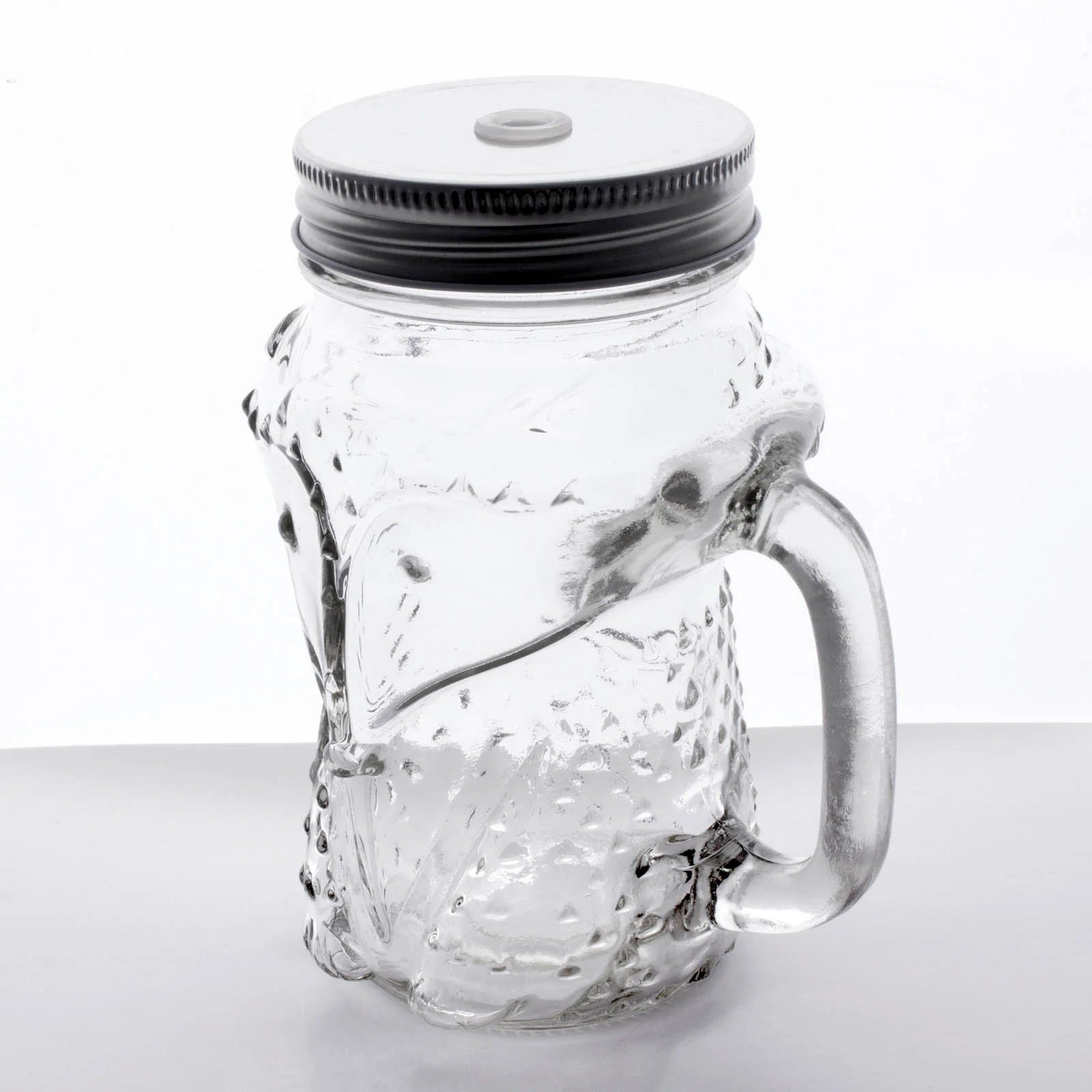 BarConic® Fox Mason Jar w/ Handle - 16oz - Image 4