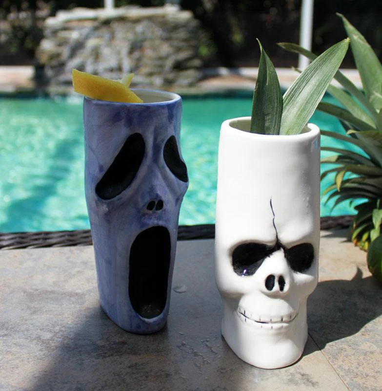 BarConic® Ceramic Ghost Tiki Mug - 15oz - Image 3