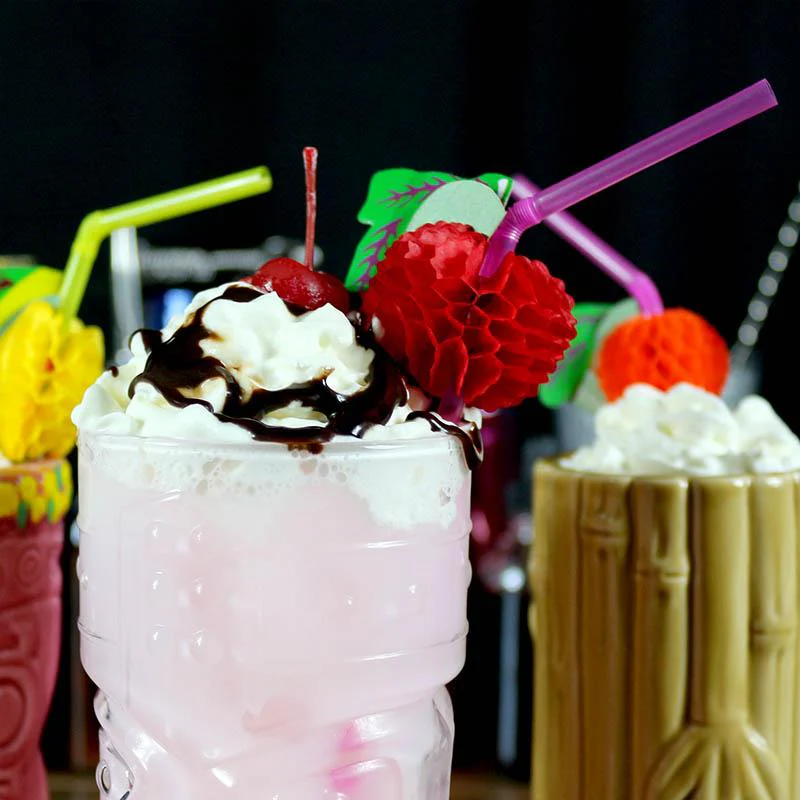 BarConic® Paper Accordion Fruit Straws - Pack of 50 - Image 3