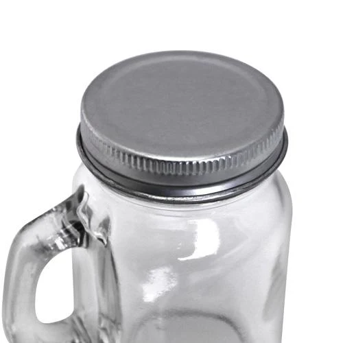BarConic® 4.5oz Mason Jar with Handle - Image 8