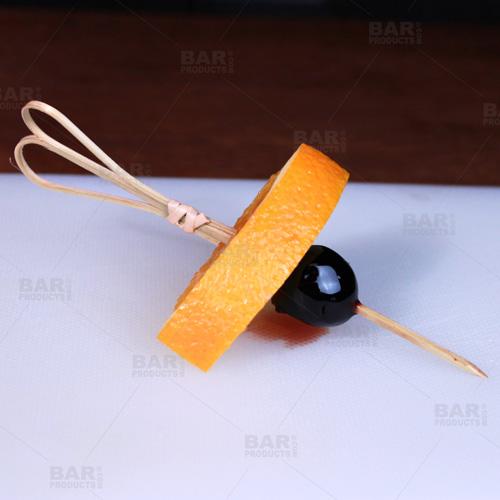 BarConic® Bamboo Cocktail Picks - Heart Shaped - (Pack of 100) - Image 5