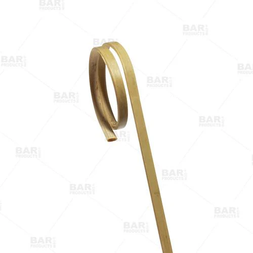 BarConic® Bamboo Cocktail Picks - Ring Shaped - (Pack of 100) - Image 4