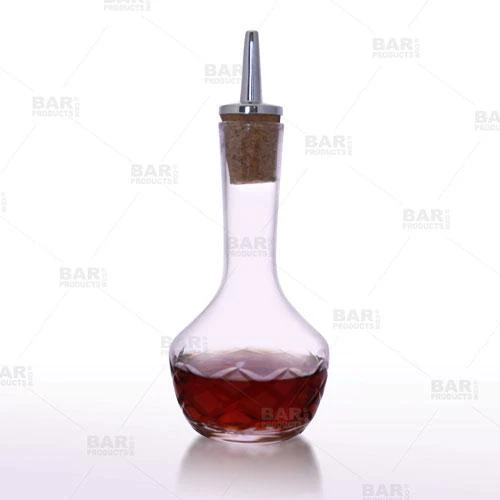 BarConic® Bitters Bottle - Diamond Pattern - 3 ounces - Image 5