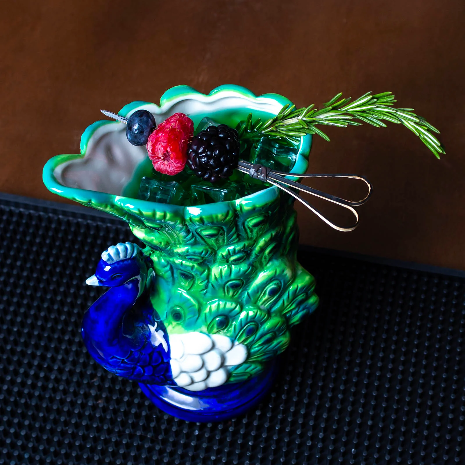 BarConic® Peacock - 18 oz. - Tiki Mug - Image 3
