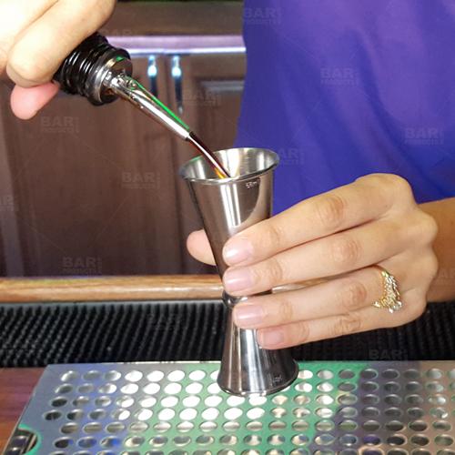 BarConic® Tall Jigger - Japanese Style - Stainless Steel - 28mL and 56mL - Image 2