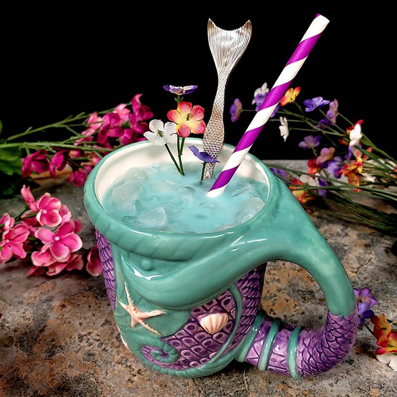 BarConic® Tiki Mermaid Tail Mug - 16 oz. - Image 5