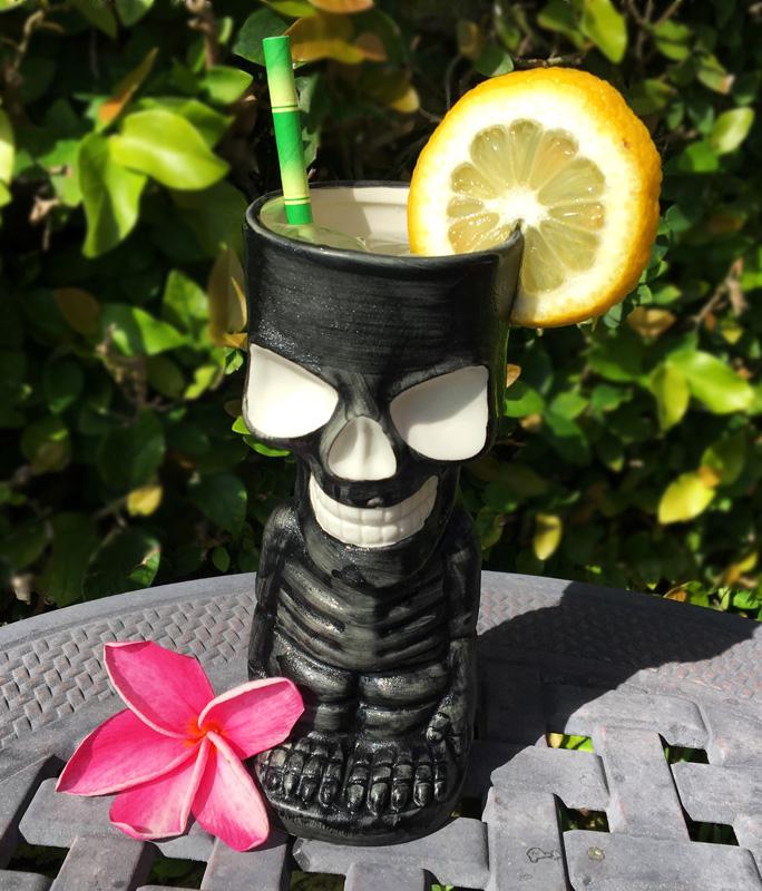BarConic® Ceramic Skeleton Tiki Mug - 10oz - Image 4
