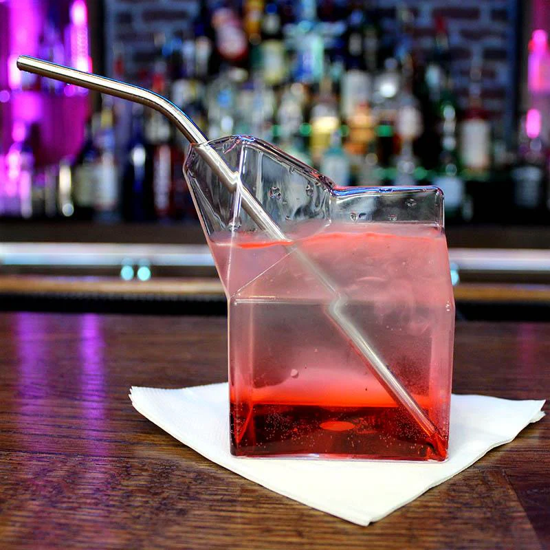BarConic® Stainless Steel Curved Cocktail Straw - Image 2