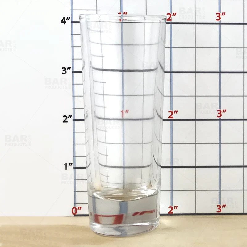 BarConic® 2oz Tall Clear Shooter Glass - Image 3