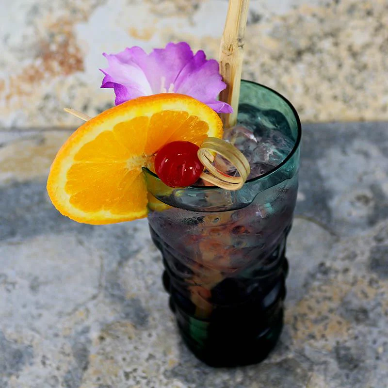 BarConic® Teal Tiki Glass - 15oz - Image 5