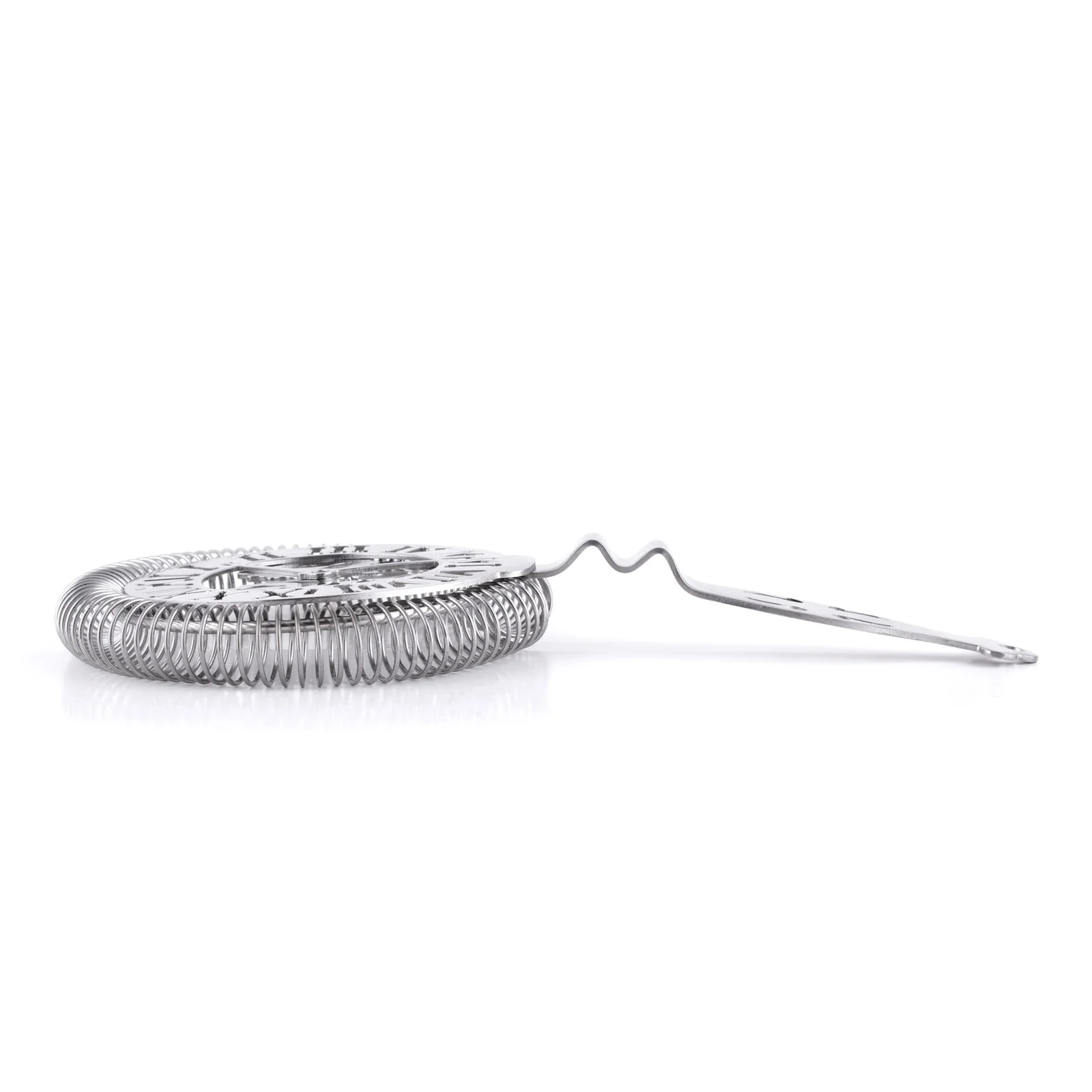 BarConic® Tick Tock No Prong Cocktail Strainer - Stainless Steel - Image 4