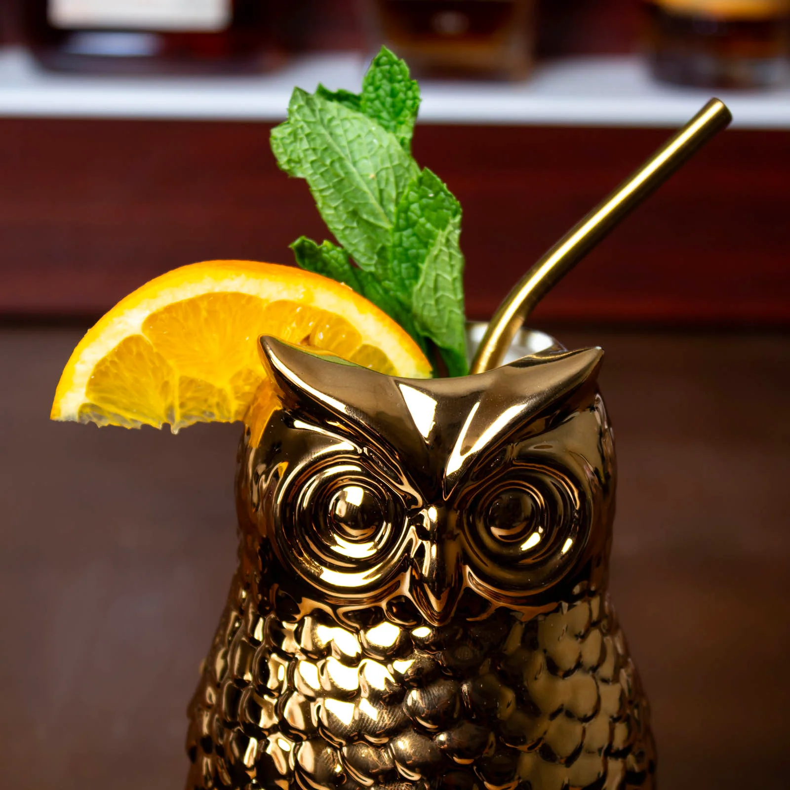 Barconic® Tiki Great Horned Owl - 24 ounce - Image 3
