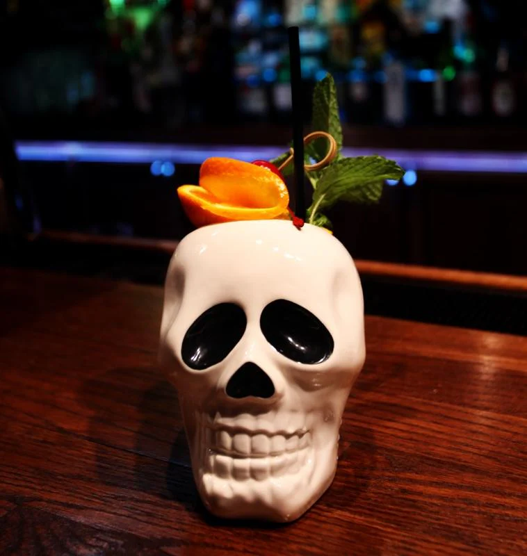 BarConic® Tiki Skull XL - 18 ounce - Image 7