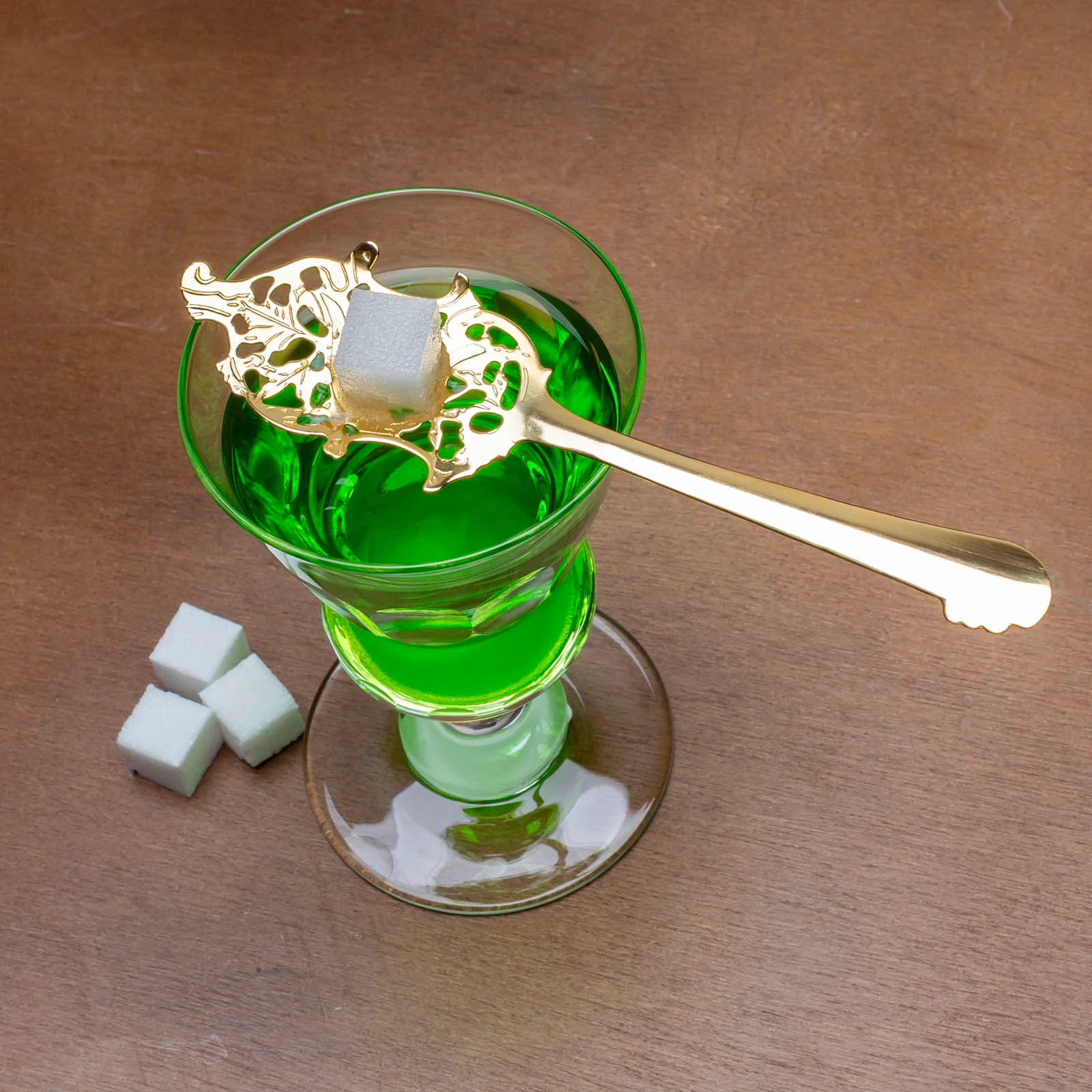BarConic® Traditional Pontarlier Absinthe Glass - with cuts - Image 3