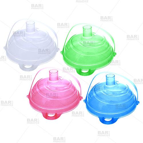 BarConic® 22oz Twisted Party Yard Cup w/lid & handle [Assorted Colors] - Image 6