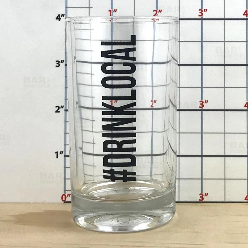 #DrinkLocal Printed - BarConic® 5.5 oz Monument™ Rock Glass - Image 4