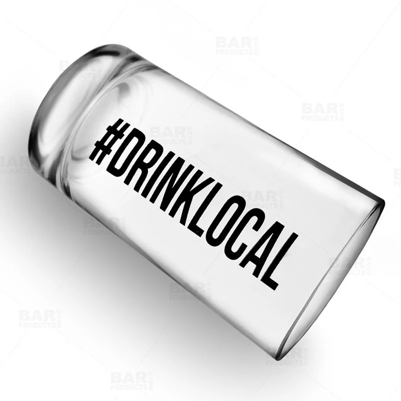#DrinkLocal Printed - BarConic® 5.5 oz Monument™ Rock Glass - Image 5