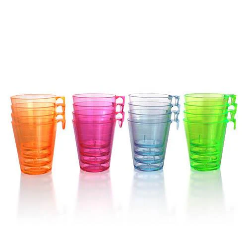 Barconic® 2oz Assorted Plastic Shot Glass with Hook - Image 3