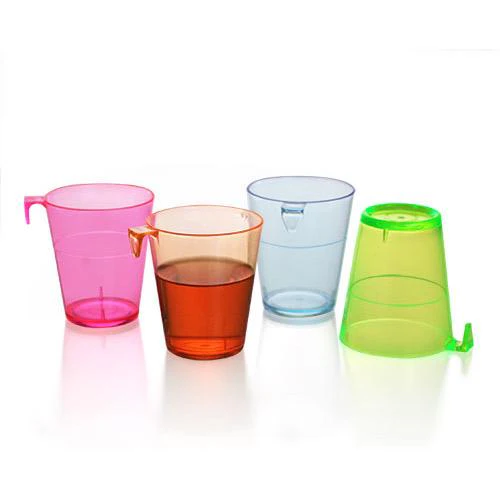 Barconic® 2oz Assorted Plastic Shot Glass with Hook - Image 4