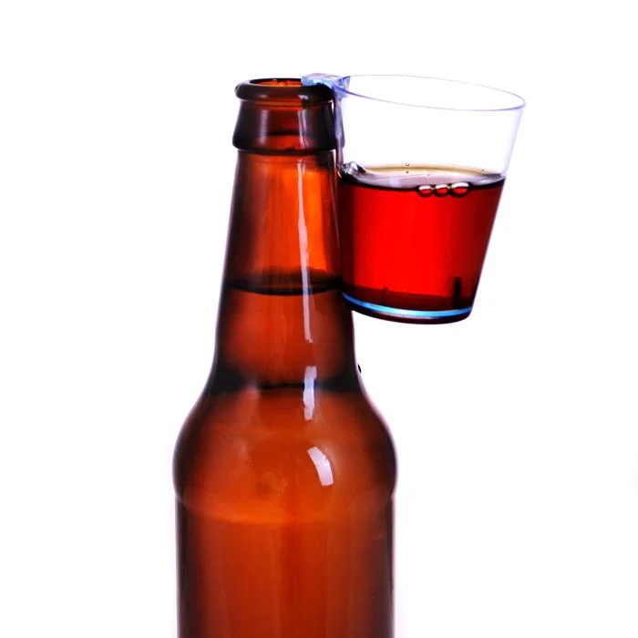 Barconic® 2oz Assorted Plastic Shot Glass with Hook - Image 6