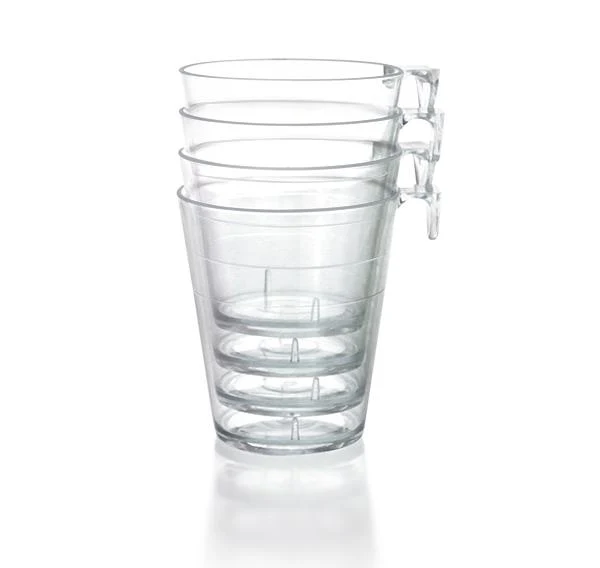 Barconic® 2oz Clear Plastic Shot Glass with Hook - Image 5