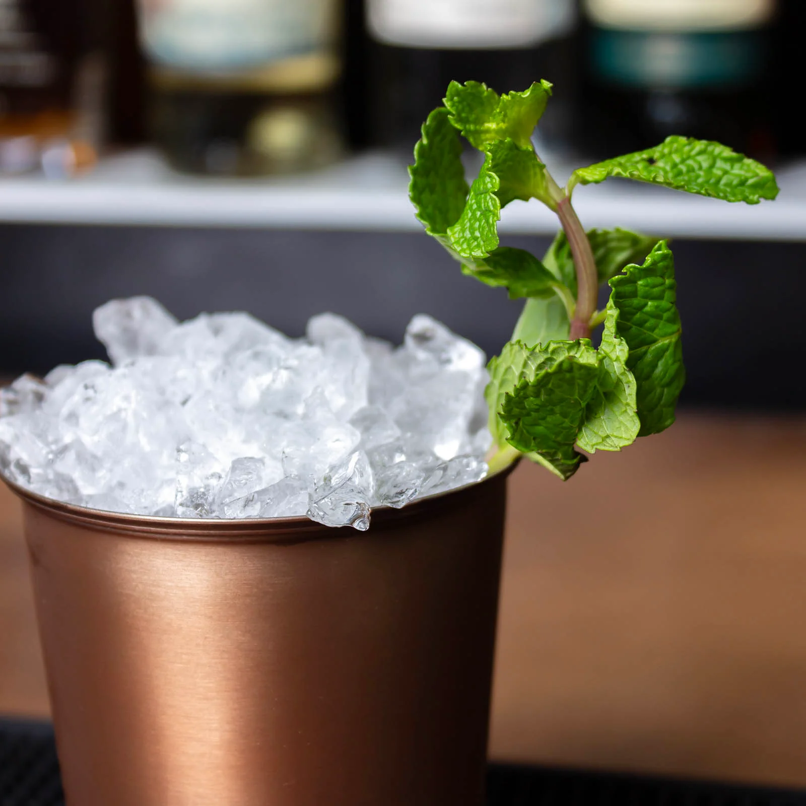 BarConic® 12oz Copper Plated Mint Julep Cup - Image 3
