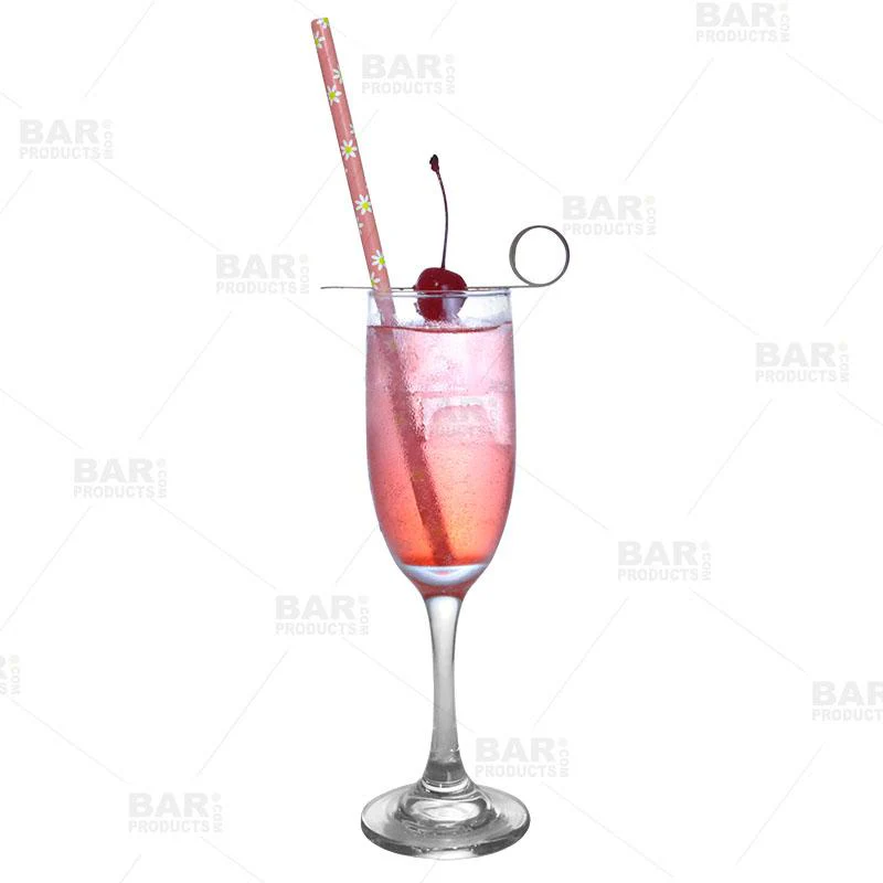 BarConic® Daisy Paper Straws - 100 pack - Image 3