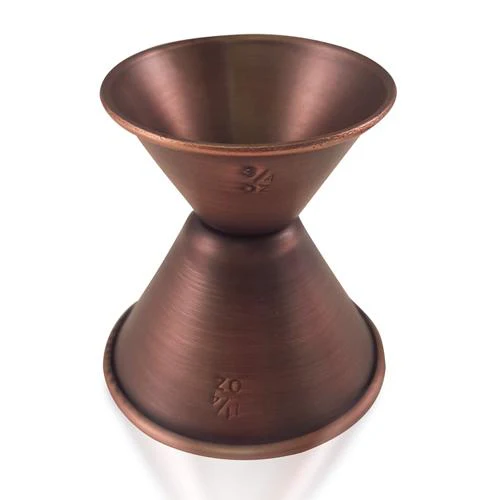 BarConic® Jigger –Double Sided Antique Finish -.75oz. x 1.25oz. - Image 3