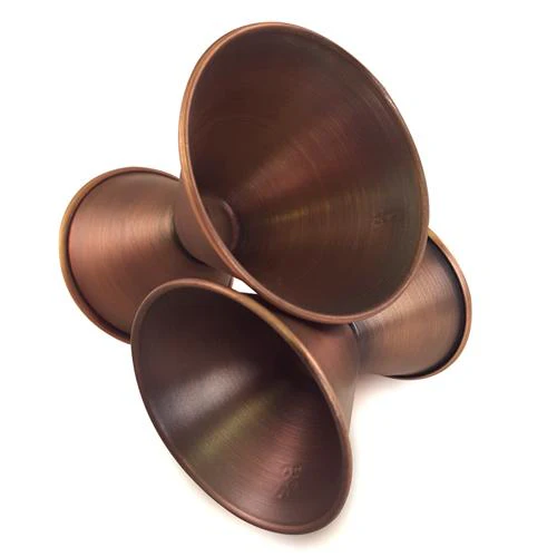 BarConic® Jigger –Double Sided Antique Finish -.75oz. x 1.25oz. - Image 4