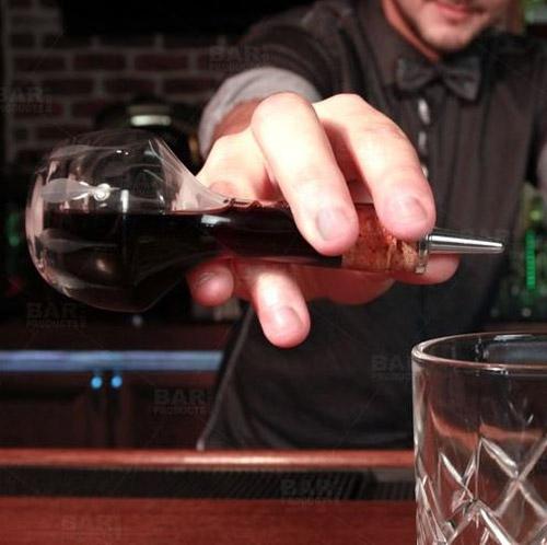 BarConic® Feather Etched Bar Kit w/44oz Stemmed Mixing Glass - Image 3