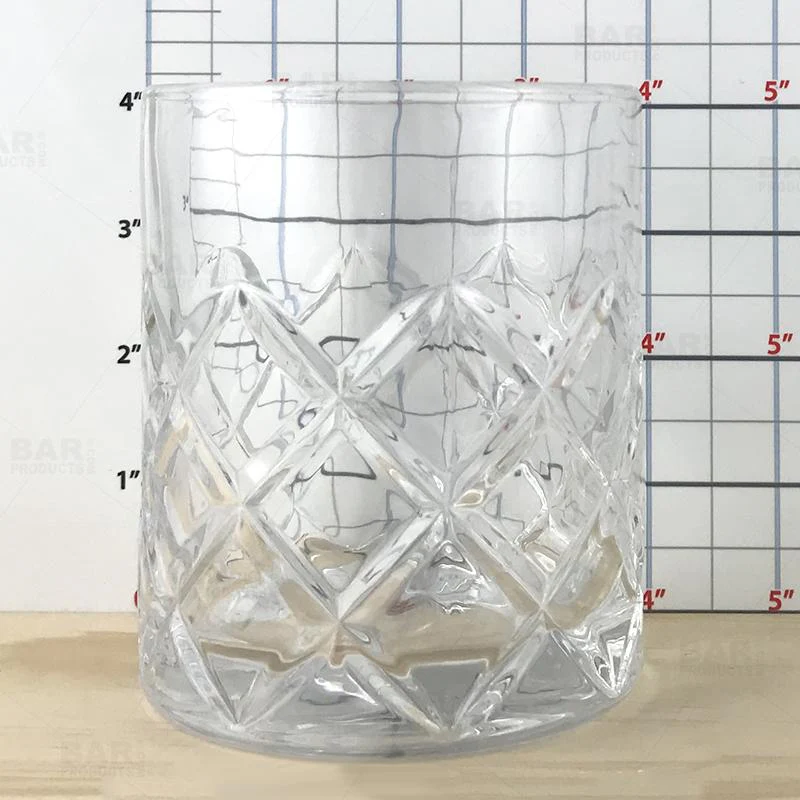 BarConic® Japanese Diamond Cut 14oz Highball Glass - Image 4