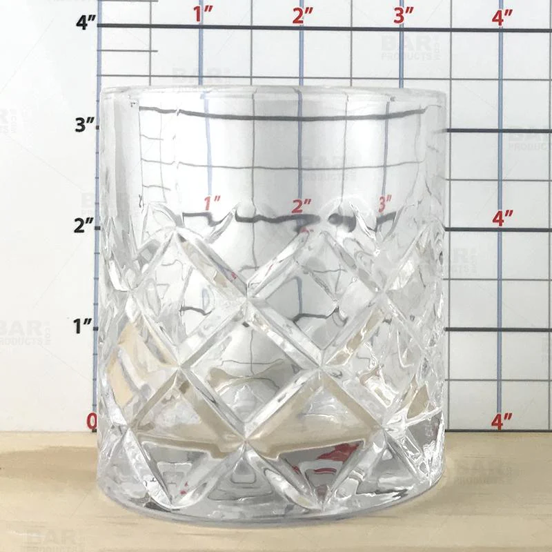 BarConic® Japanese Diamond Cut 8oz Rocks Glass - Image 4