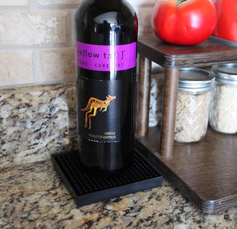 BarConic® Mini Bar Mat (4.5" x 4.5") - Image 3