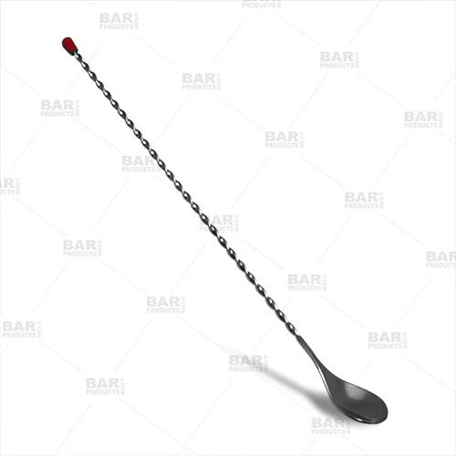 BarConic® Bar Spoon - Red Knob - Image 3