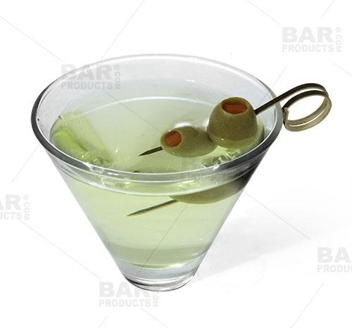 BarConic® Ring Bamboo Cocktail Pick Kit with Display Stand - Image 5