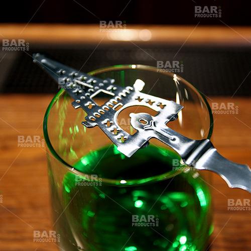 BarConic® Stainless Steel Absinthe Spoon - Tower Design - Image 4