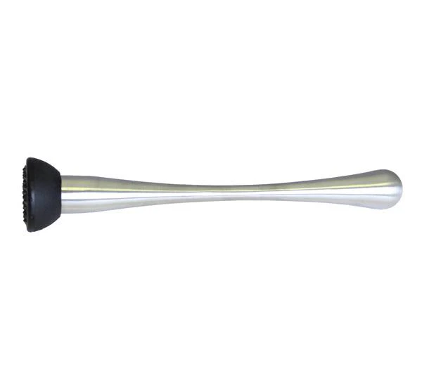 BarConic® Stainless Steel/Black Tenderizing Head Muddler - Image 4