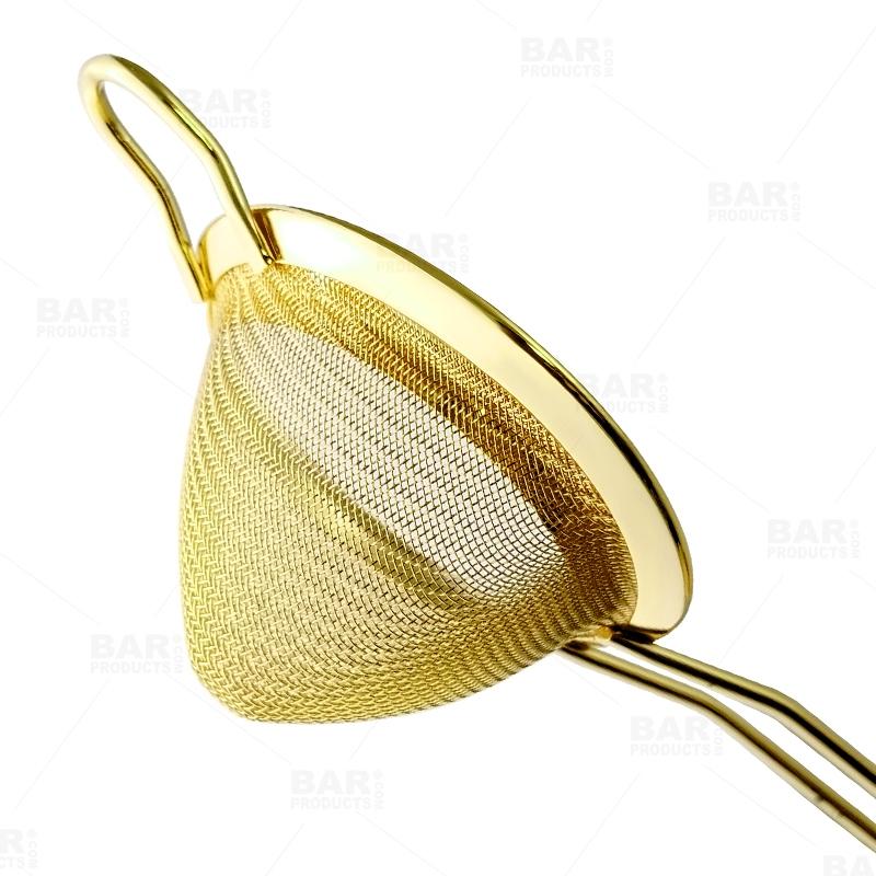 BarConic® Fine Mesh Strainer - Gold Plated - Image 2