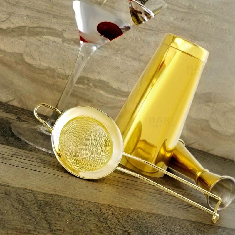 BarConic® Fine Mesh Strainer - Gold Plated - Image 4