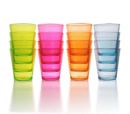 Barconic® 2oz Thick Assorted Plastic Shot glass - Image 4