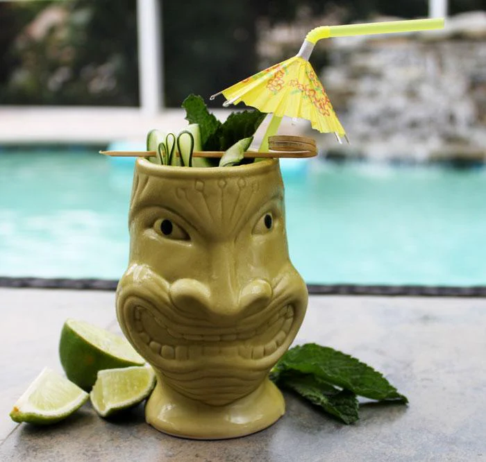 BarConic® Tiki Mug – Funny Face – 12oz. - Image 4