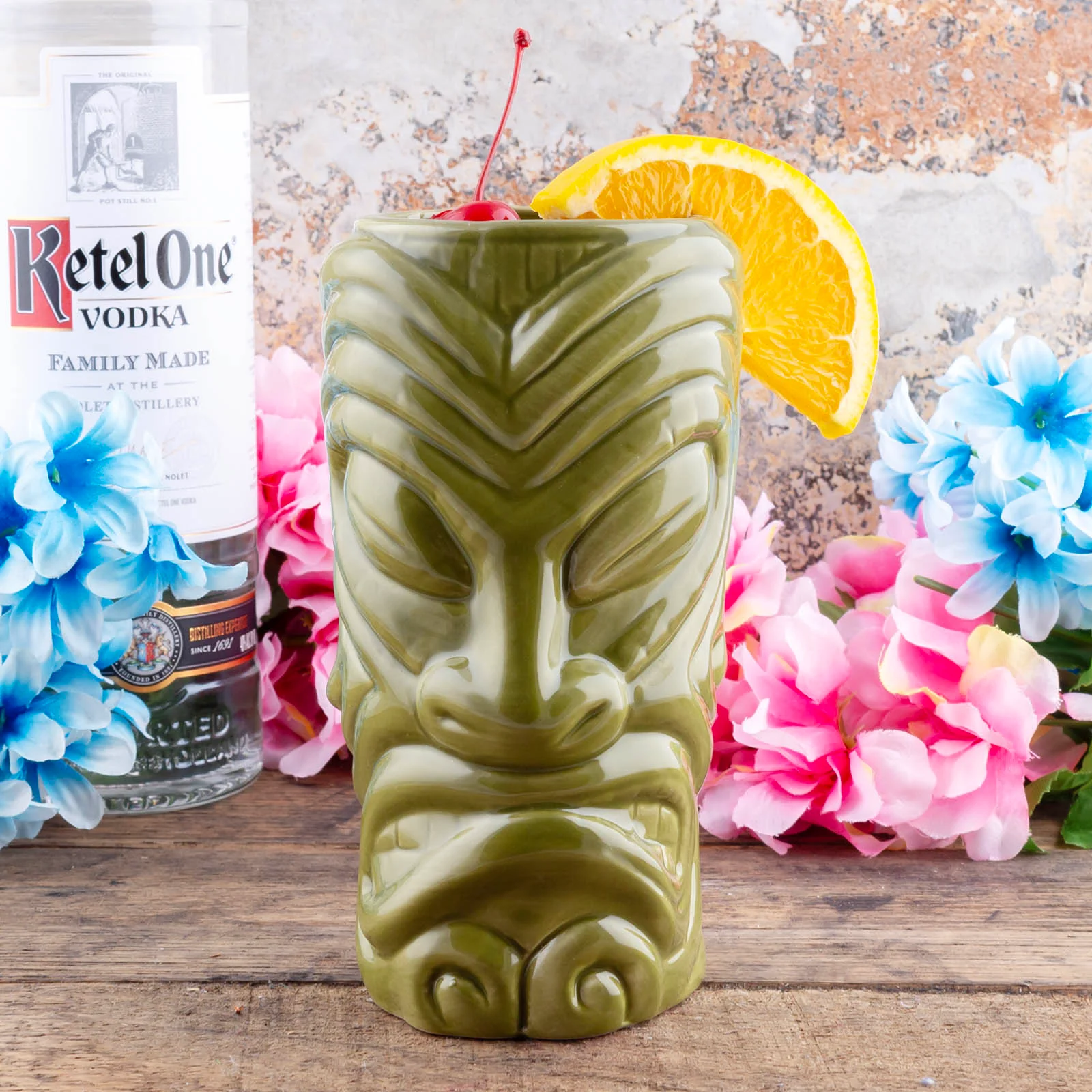 BarConic® Tiki Mugs – Warrior - 12 ounces - Image 2