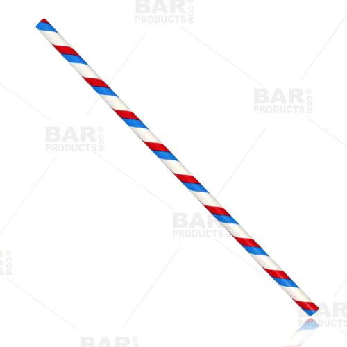 BarConic® USA Paper Straws - 100 pack - Image 4