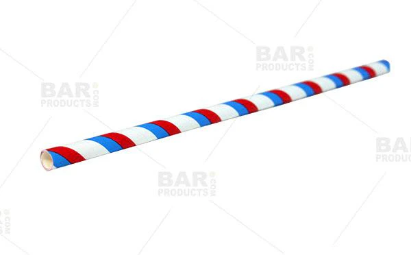 BarConic® USA Paper Straws - 100 pack - Image 5