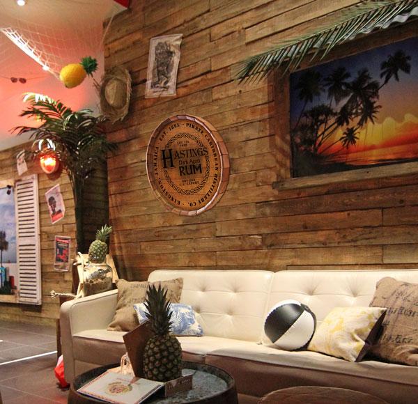 Barrel Top Tavern Sign - Jamaican Rum - Image 3