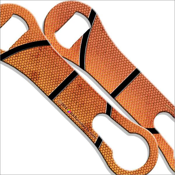 Basketball Kolorcoat™ V-Rod® Bottle Opener