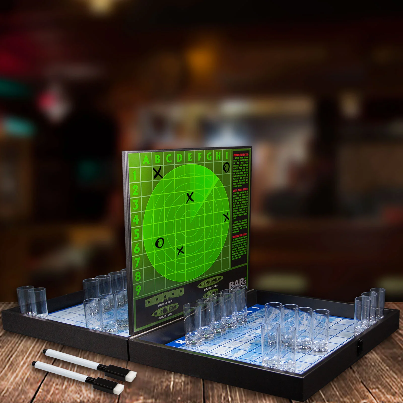 Battleshotz Drinking Board Game - Black Ops Edition - Image 2