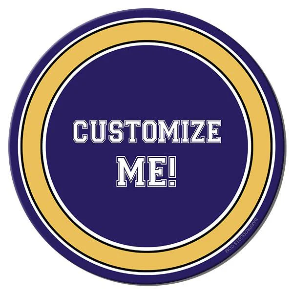Beer Bucket Coasters - CUSTOMIZABLE Sports Teams (Several Team Color Options) - Image 9